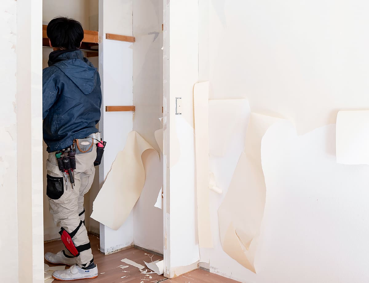 壁紙(クロス)の張り替え